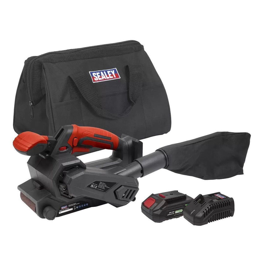 Sealey CP20VBSKIT1 Cordless Belt Sander Kit 20V/2Ah
