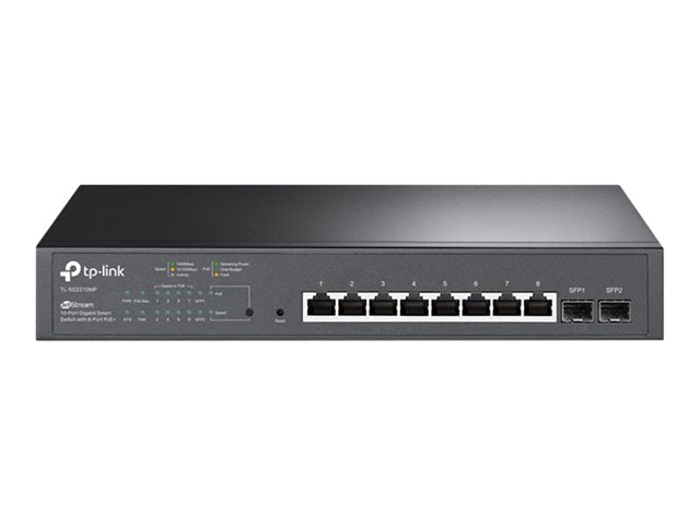 TieDex UK TP-Link JetStream TL-SG2210MP - switch - 10 ports - smart - rack-mountable