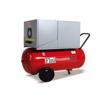 nuAir Fini Pulsar/S 362M-90 Silenced Portable Air Compressor Direct Drive Lubricated 11CFM 90L Tank 240V