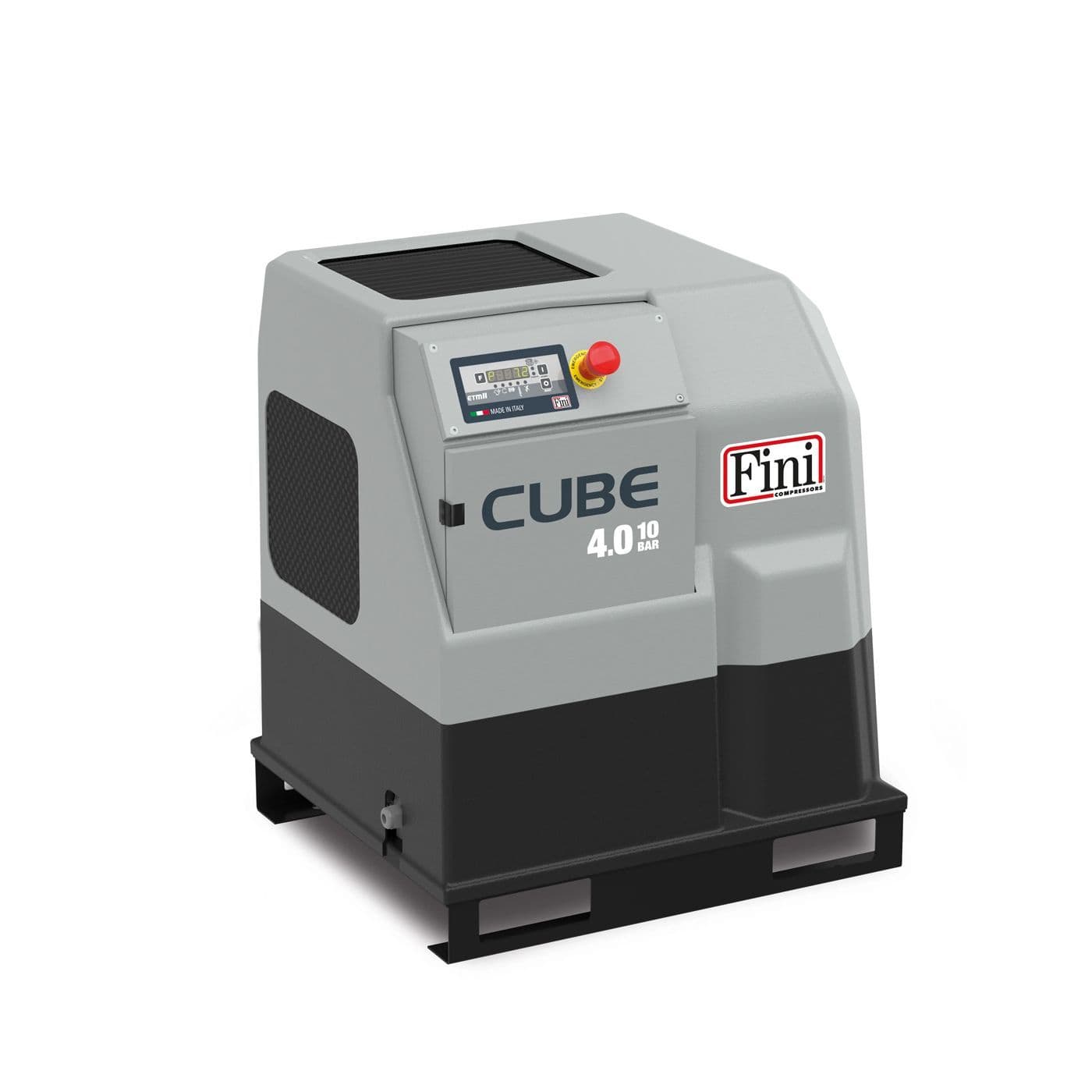 Fini V51PD92FNM443 CUBE 4.0-10 Floor 4Kw 5.5Hp 460L/min 16.2CFM 10Bar 145PSI 415V