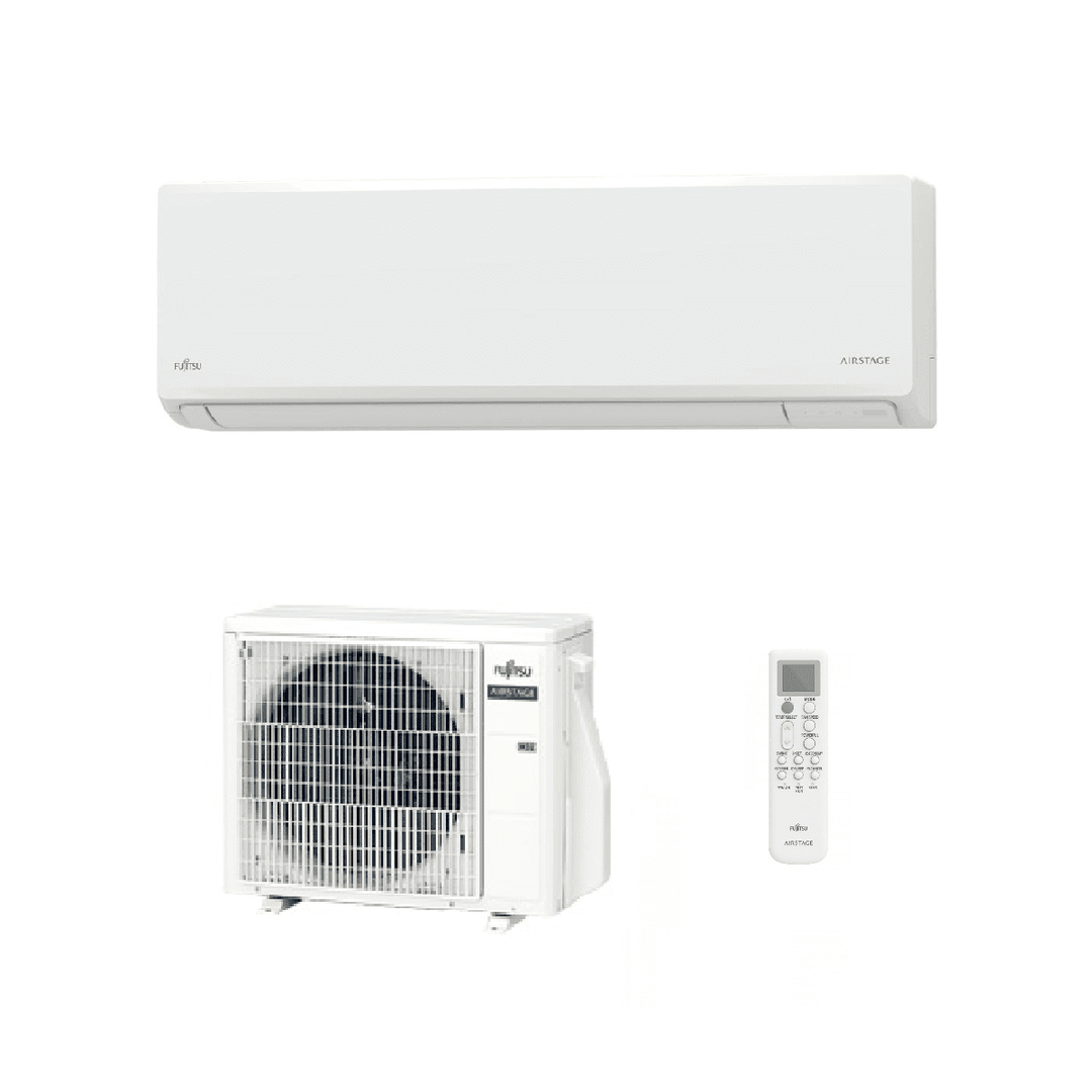 Fujitsu Air conditioning AIRSTAGE AOEH07KNCA ASEH07KNCA Economy Wall Heat pump A++ R32 2Kw/7000Btu