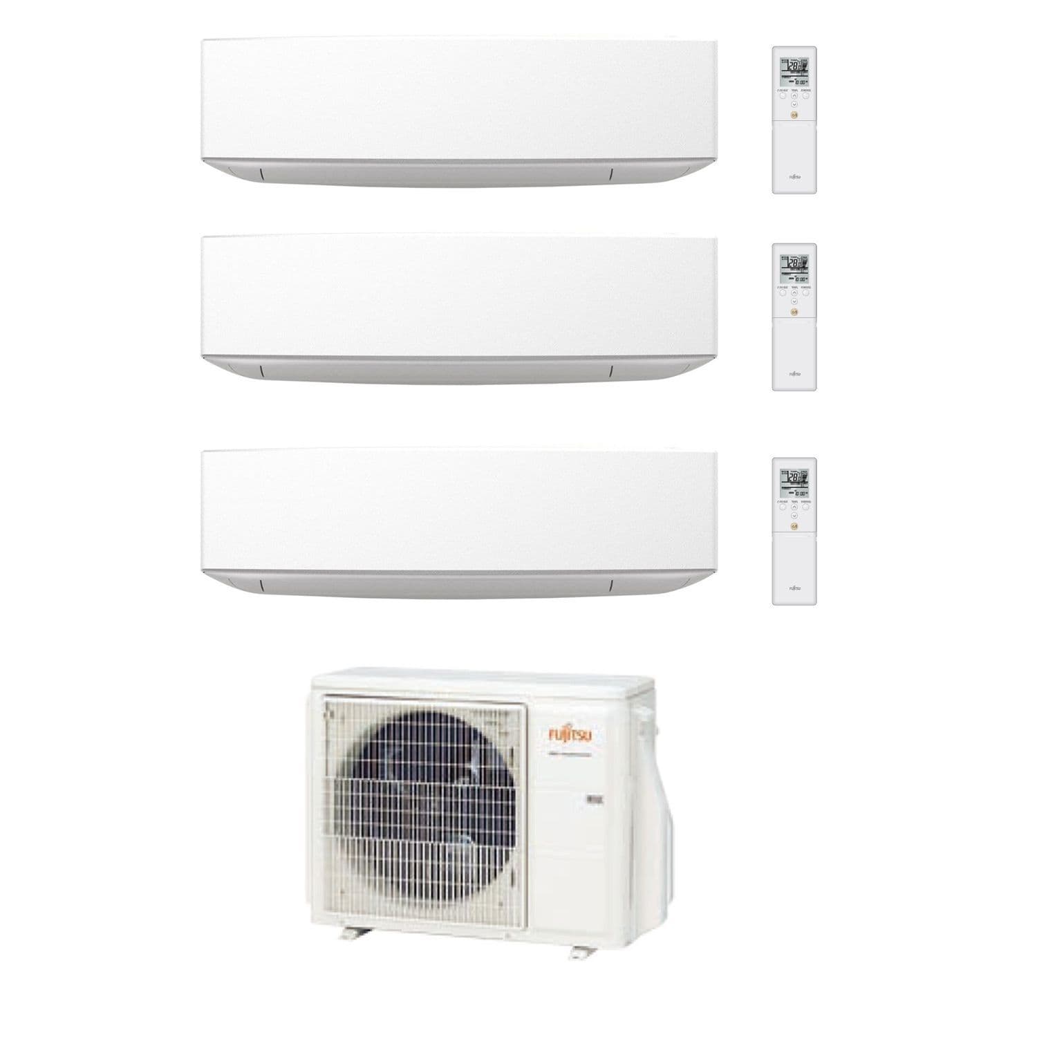 Fujitsu Air Conditioning AOYG24KBTA3 Designer 3 x ASYG09KETA Wall Mounted R32 A++ 240V~50Hz