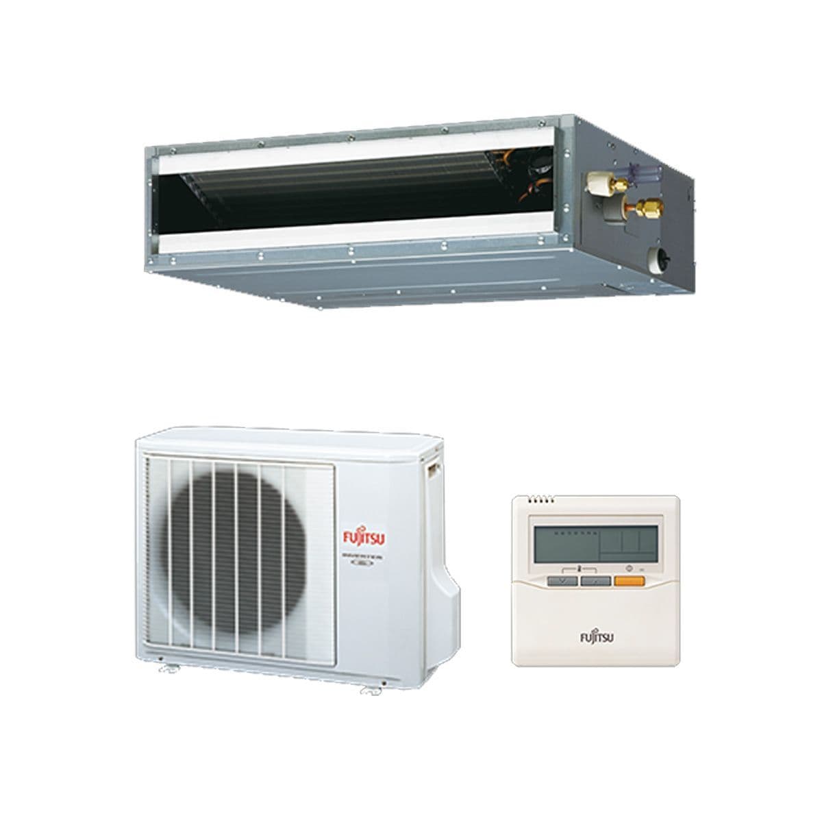 Fujitsu Air Conditioning ARYG18LLTB Slimline Convertible Concealed Duct Heat Pump Inverter (5Kw / 17000Btu) 240V~50Hz