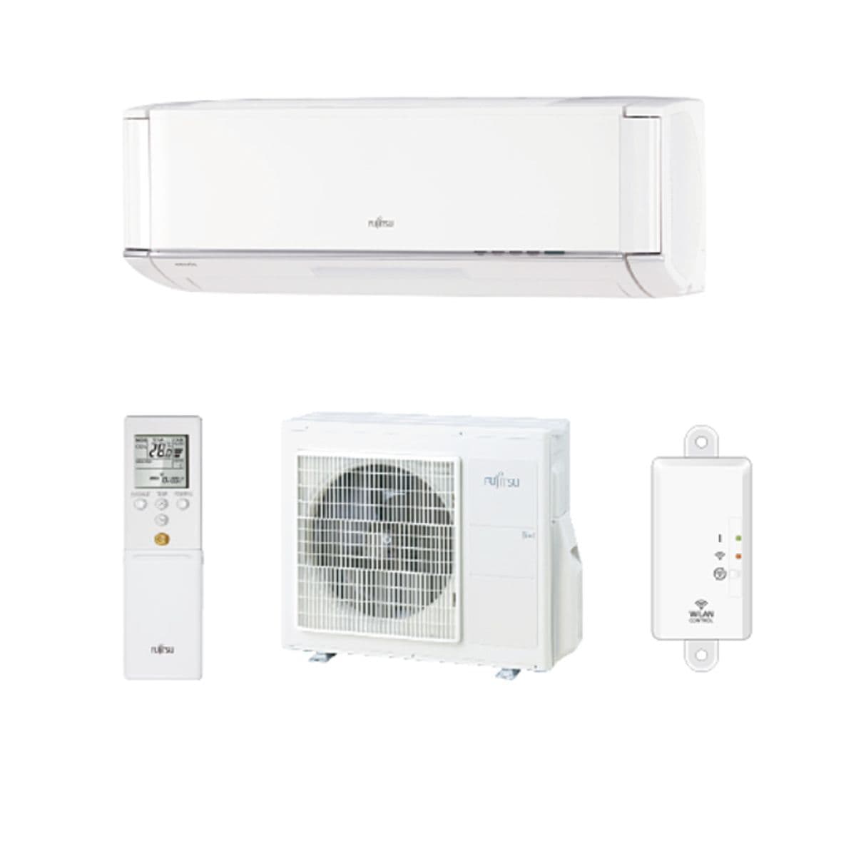 Fujitsu Air conditioning ASYG12KXCA Plasma Wall Mounted Heat pump A+++ R32 3.5Kw/12000Btu 240V~50Hz