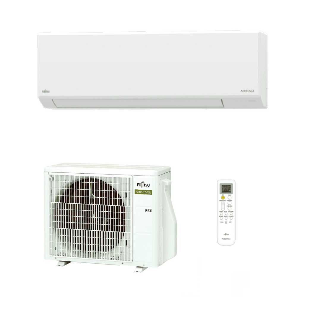 Fujitsu Air Conditioning Fujitsu AIRSTAGE Air conditioning ASEH07KLTA AOEH07KLTA Eco Enhanced Wall A++ R32 2Kw/7000Btu