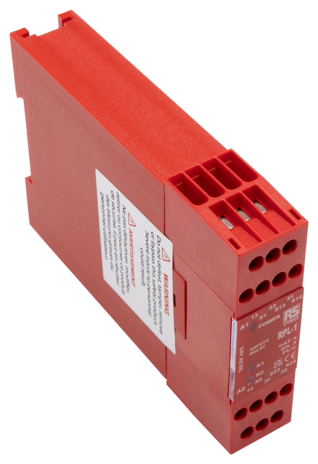 TieDex UK Safety Controller Safety Relay, 2 Safety Inputs, 2 Safety Outputs, 24V dc