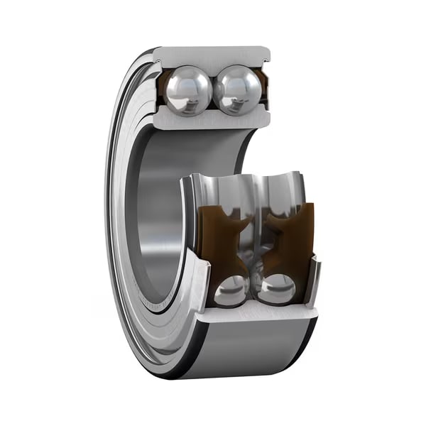 SKF 3206 A-2ZTN9/C3MT33 2 Row Ball Bearing - 30 mm ID, 62 mm OD 23.8 mm Race Width_3206 A-2ZTN9/C3MT33