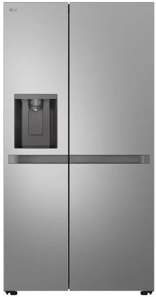 TieDex UK LG NatureFRESH GSLC40PYPE American-Style Fridge Freezer - Prime Silver