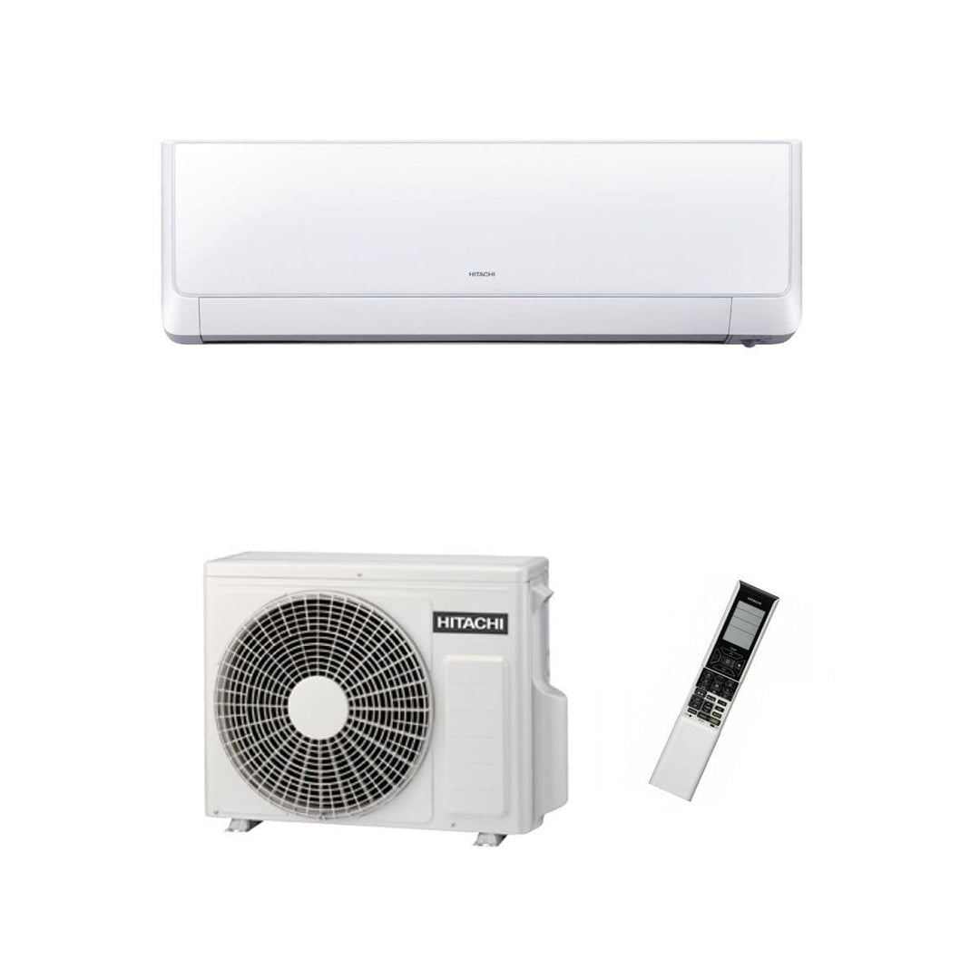Hitachi Air Conditioning Hitachi Air Cond Shirokuma Wall Mounted RAK-35RXB Inverter Heat Pump 3.5Kw/12000Btu A+++ 240V~50Hz