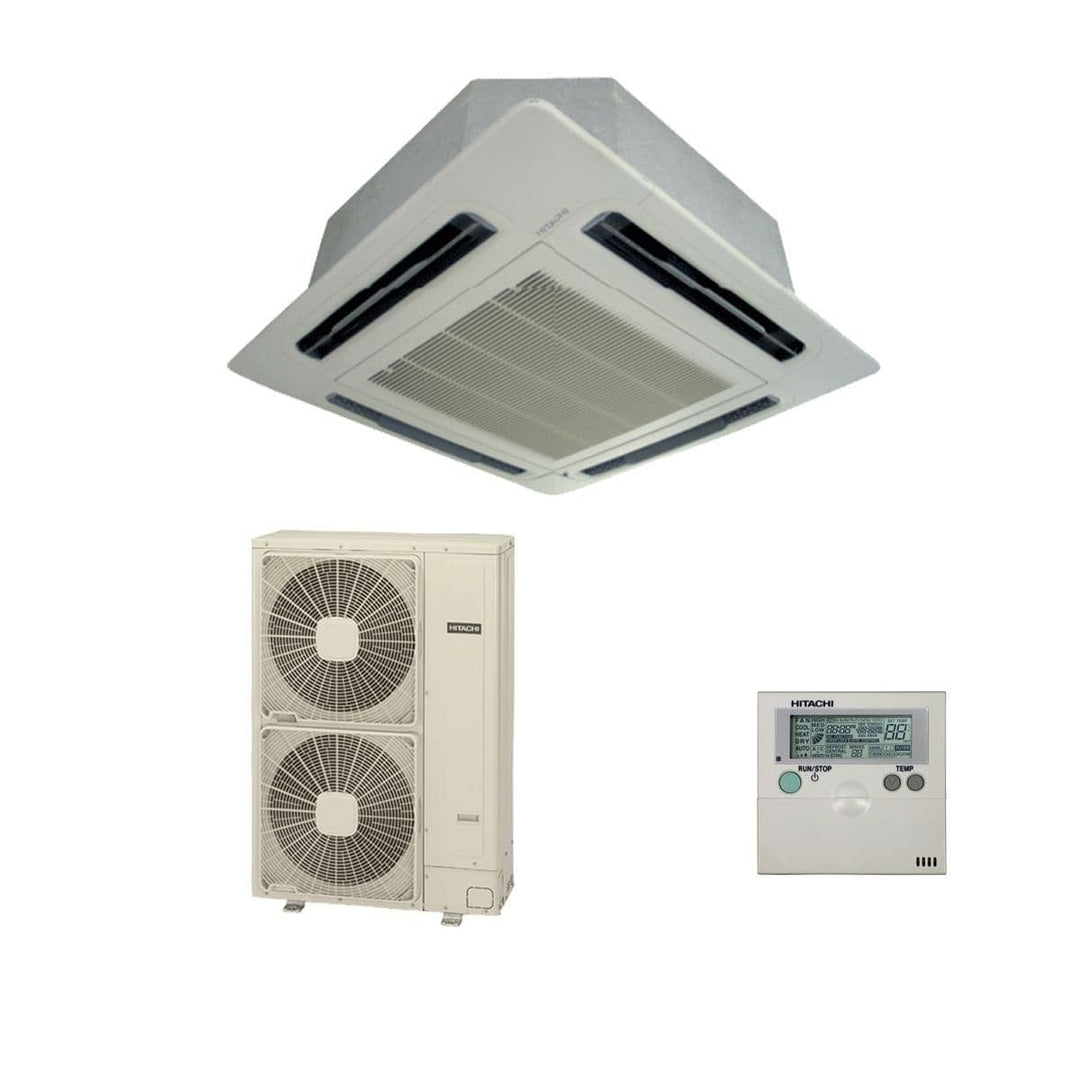 Hitachi Air Conditioning Utopia Premium Cassette RCI-5.0FSN3Ek Inverter Heat Pump 12.5Kw/43000Btu A 240V/415V~50Hz