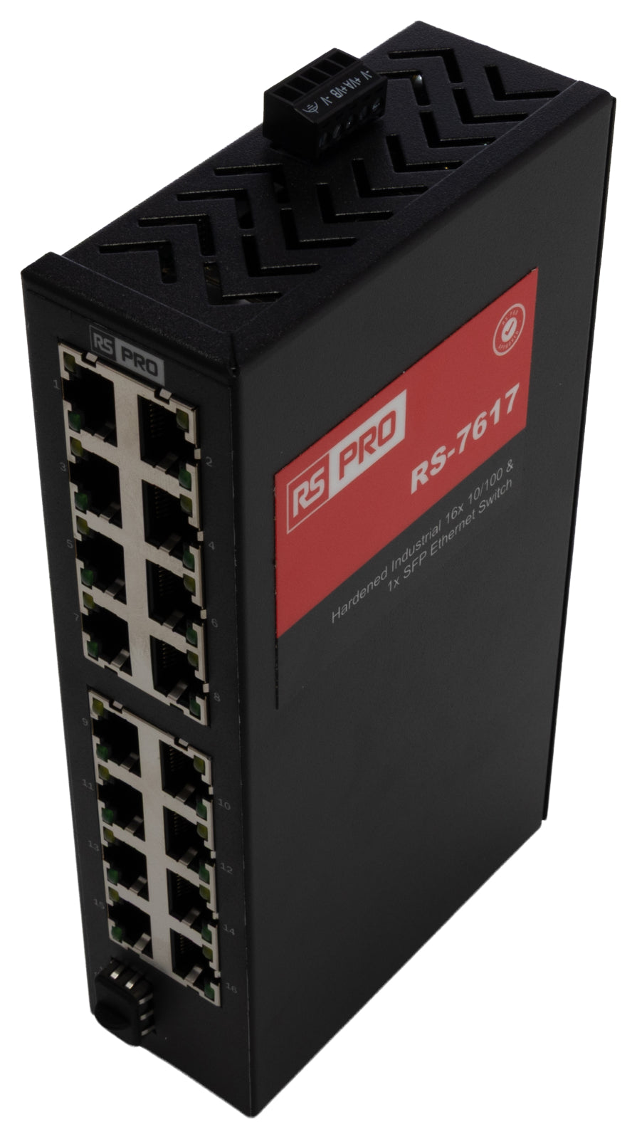 TieDex UK RS-7617 Unmanaged 16 Port Network Switch