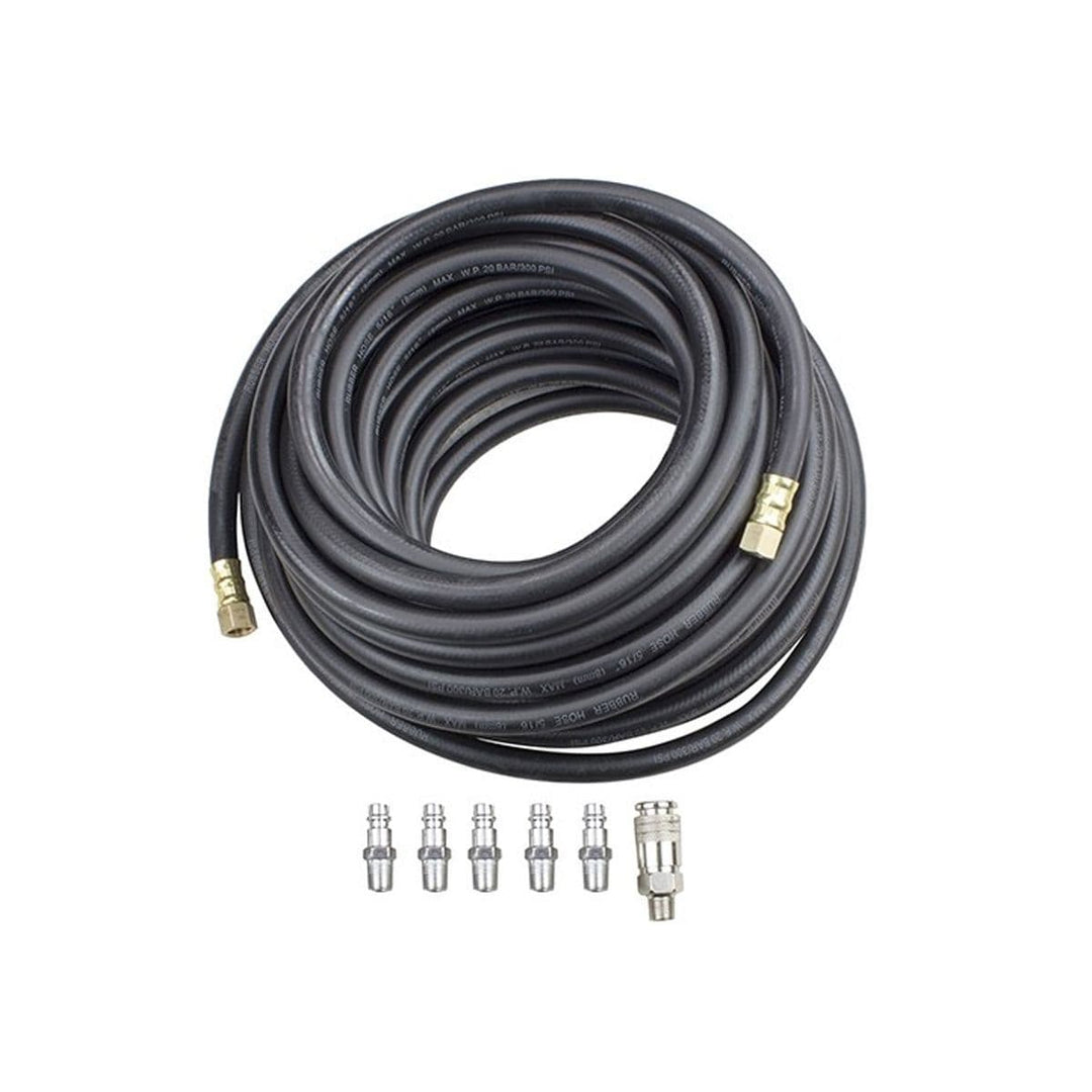 Hyundai 15 Metre Rubber Air Quick Release Air Compressor Hose