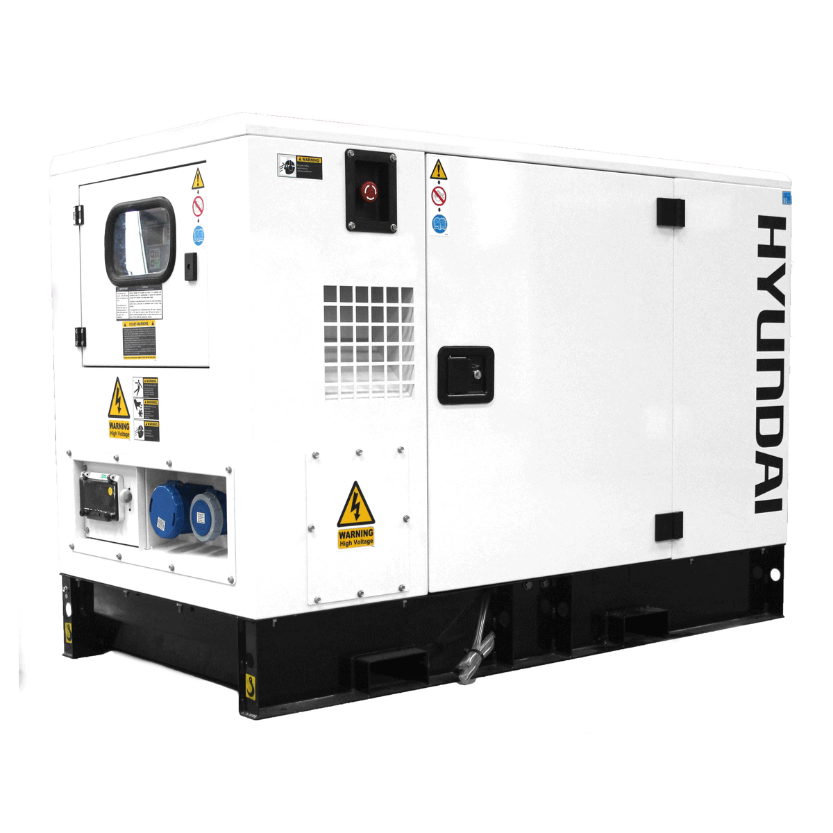Hyundai DHY11KSE 11kVA Diesel Housed Weather-proof 3 Phase Standby Generator 415V~50Hz