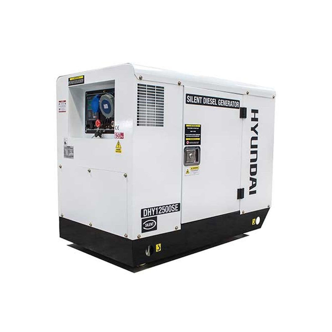 Hyundai DHY12500SE Mains Standby Silenced Diesel Generator 10kW/12.5kVA 230V~50Hz