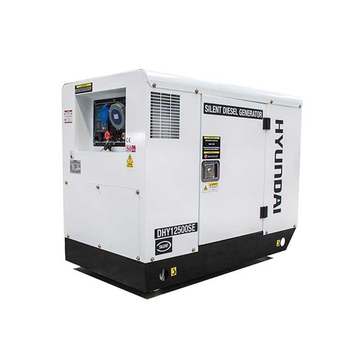 Hyundai DHY12500SE Mains Standby Silenced Diesel Generator 10kW/12.5kVA 230V~50Hz