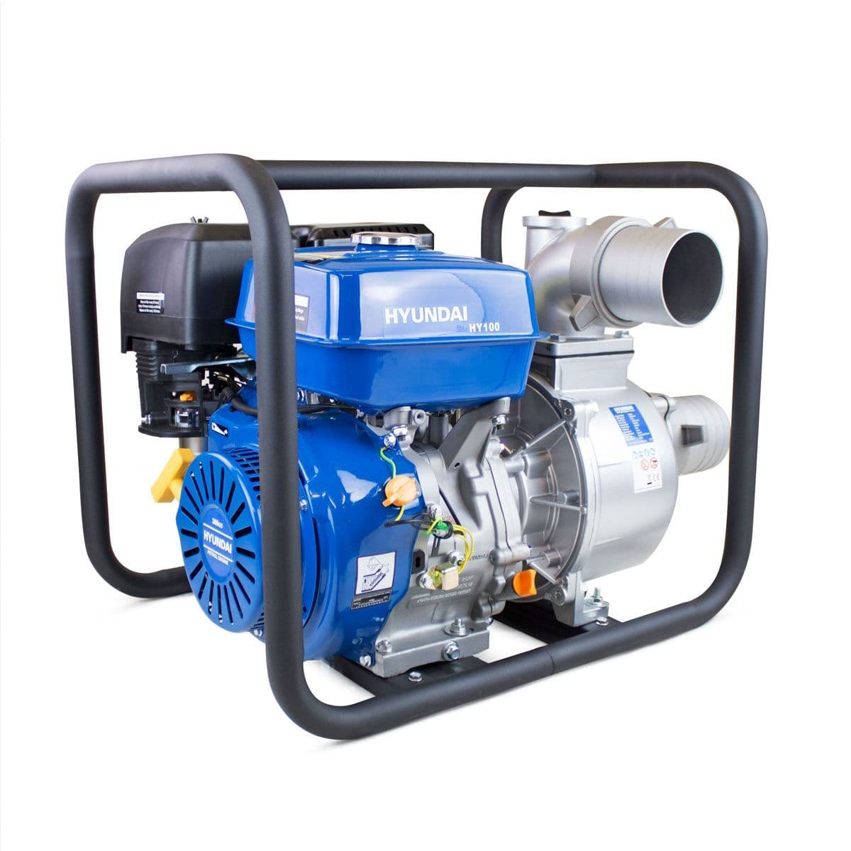 Hyundai HY100 1250L/min 100mm / 4 Lightweight Portable Petrol Water Pump