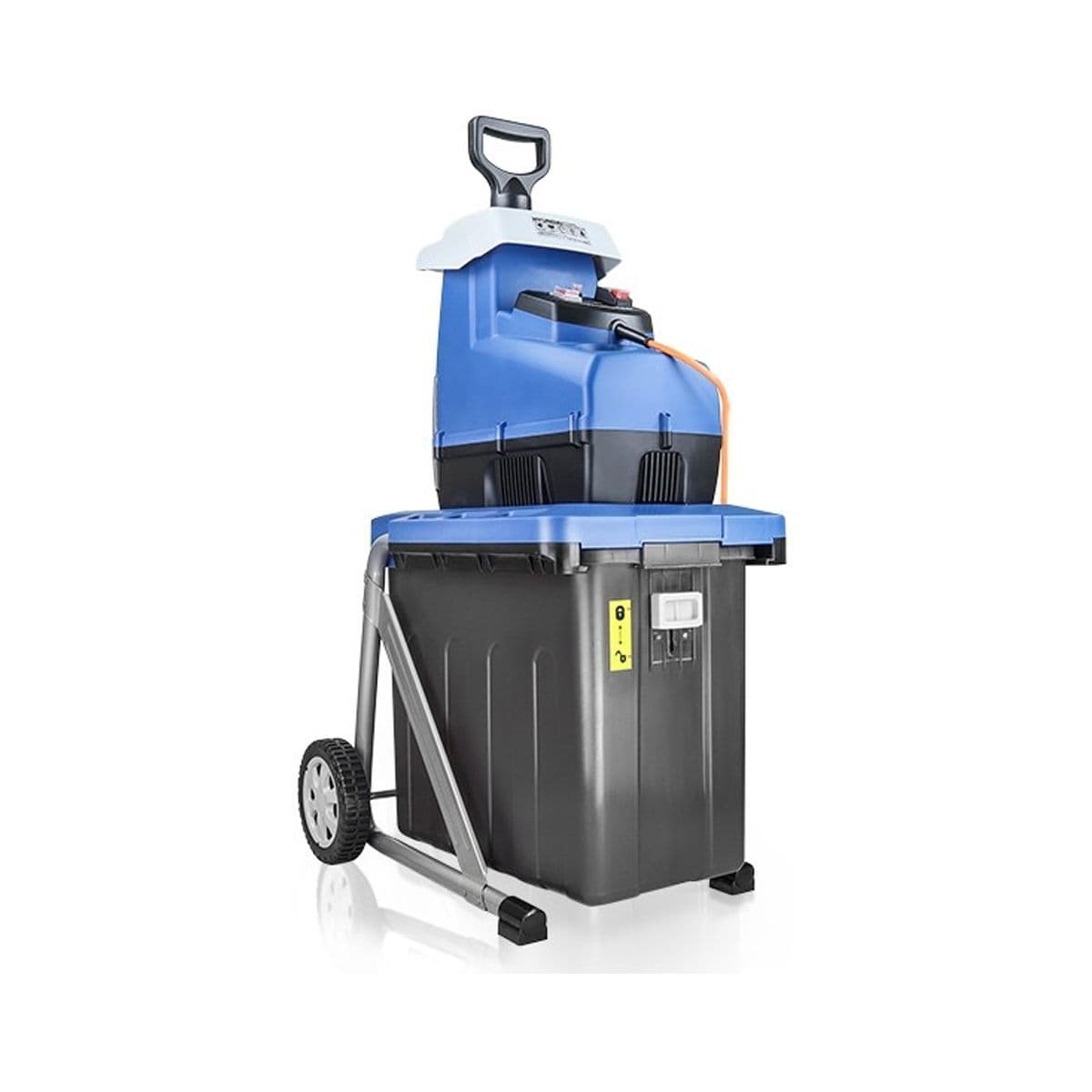 Hyundai HYCH2800ES Portable Wheeled Quiet Electric Garden Shredder 60L Bag 2.8Kw 230V