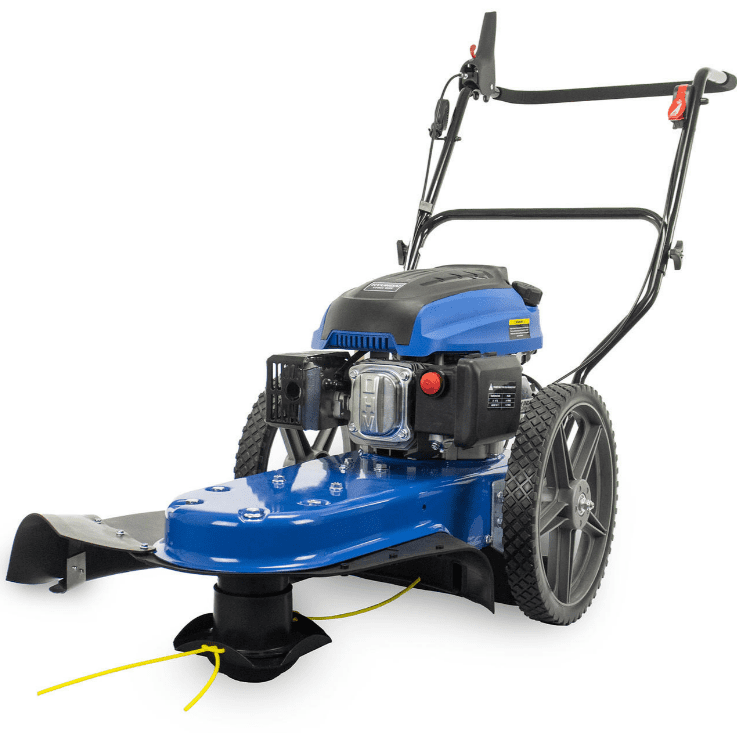 Hyundai HYFT60P 600mm Wheeled Petrol Push Field Grass Trimmer 5.5hp 173cc