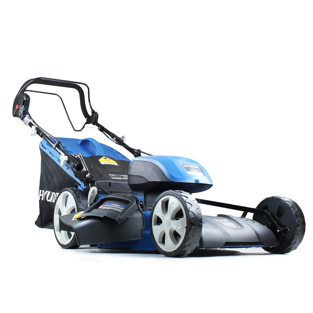 Hyundai HYM120Li510 2x 60V Lithium-Ion Battery Powered Lawnmower 2x Batteries &amp; Charger Included