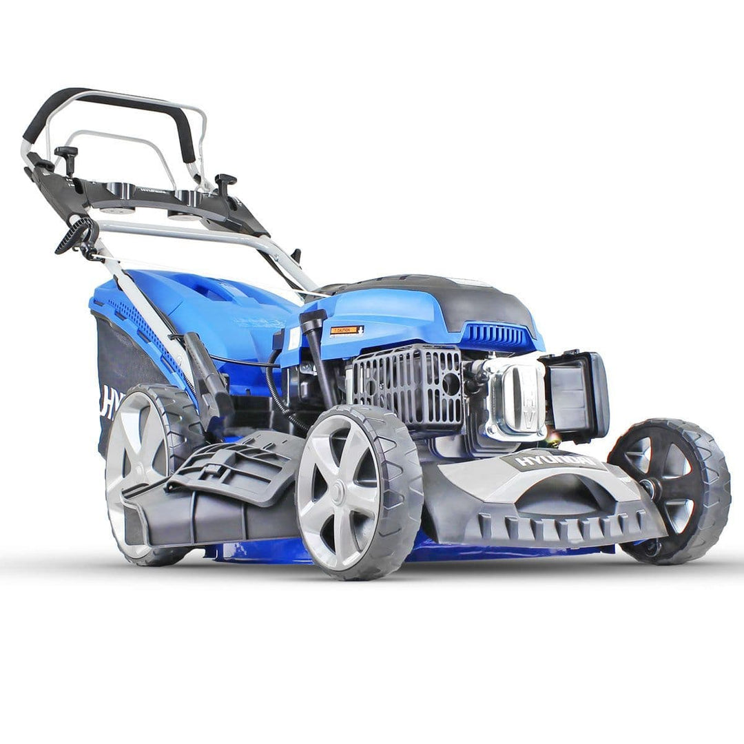 Hyundai HYM80LI460SP 80V Lithium-Ion Cordless Battery Powered Self Propelled Lawn Mower 18 Cutting