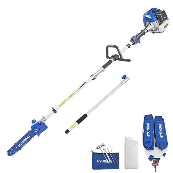Hyundai HYPS5200X 52cc Long Reach Petrol Pole Saw Pruner Chainsaw