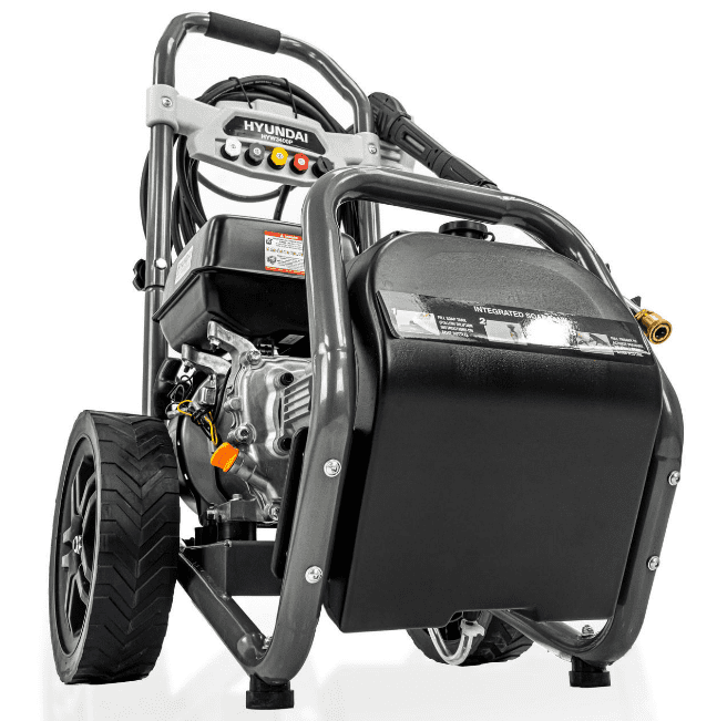 Hyundai HYW3400P Petrol Pressure Washer, 9L/min, 7hp, 210cc , 10m Hose 3400psi / 234 bar