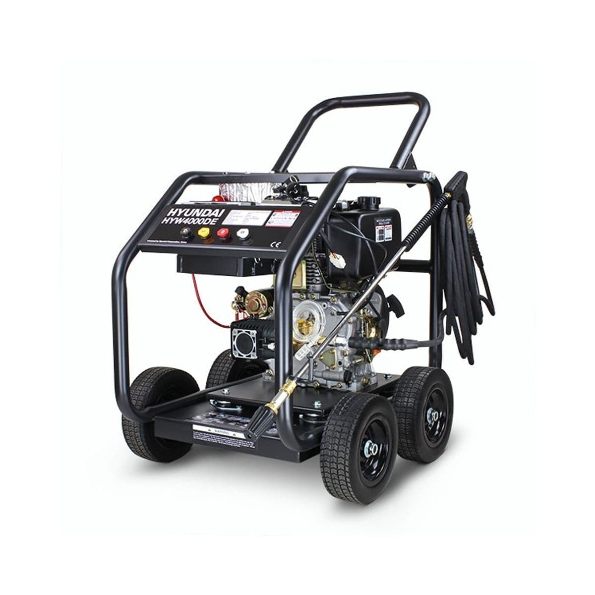 Hyundai HYW4000DE 498cc Diesel Pressure Washer 4000psi 15L/minute