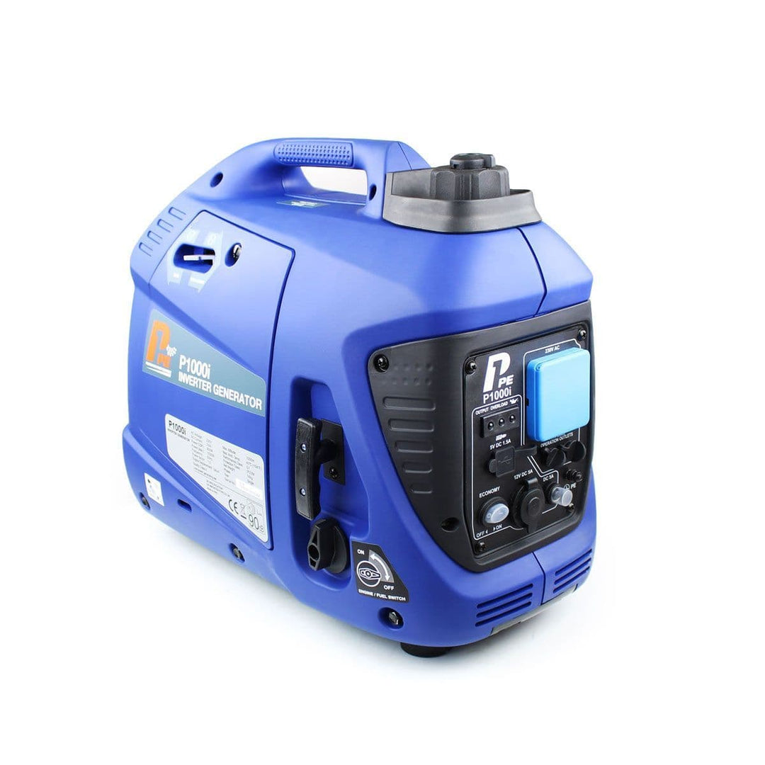 Hyundai P1000i Lightweight 1000W Portable Petrol Inverter Suitcase Generator 230V~50Hz