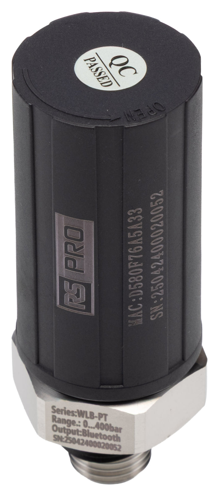 TieDex UK Pressure Sensor, Digital Output 0 bar 400 bar, Digital Reading