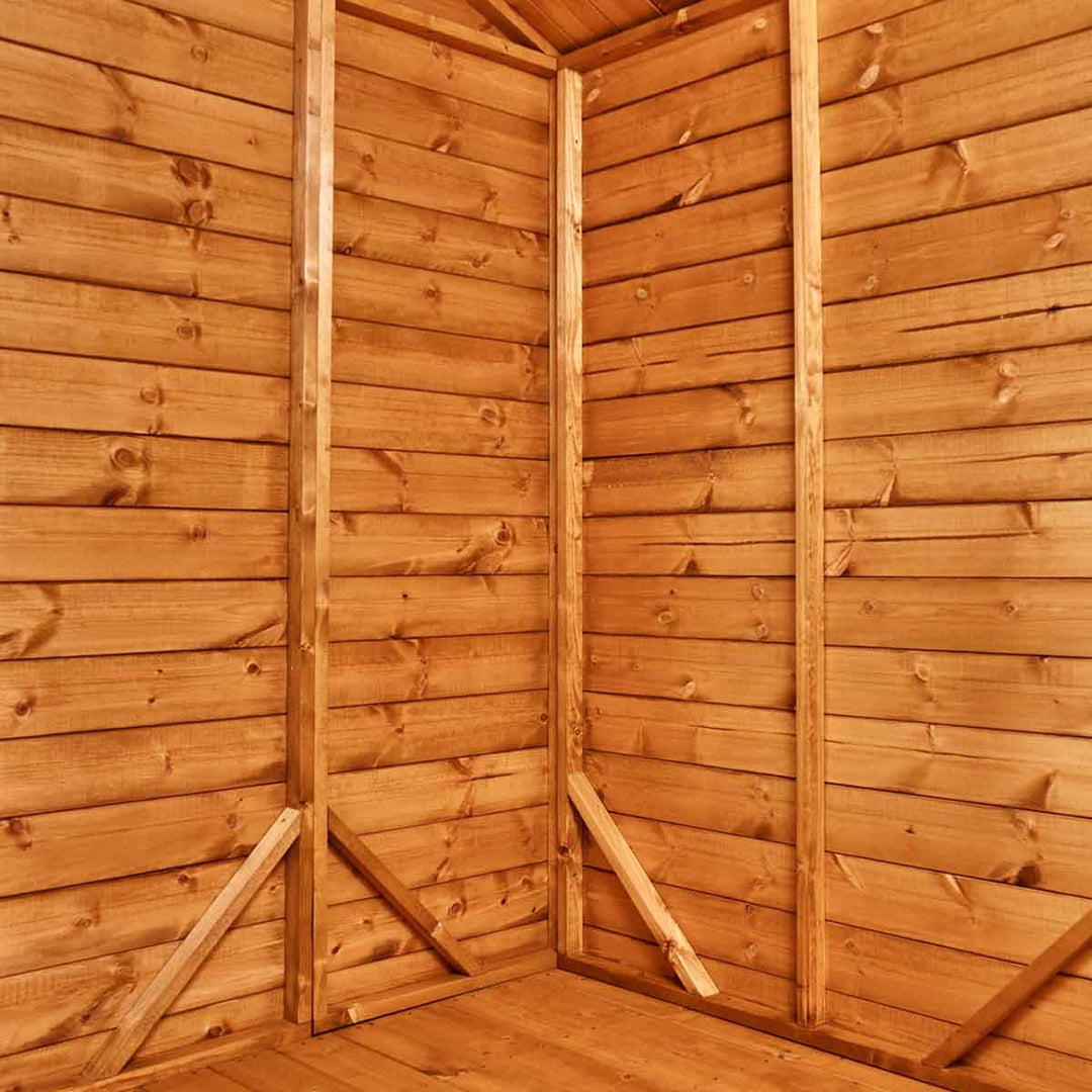 Power Pent 8' x 6'  Garden Shed