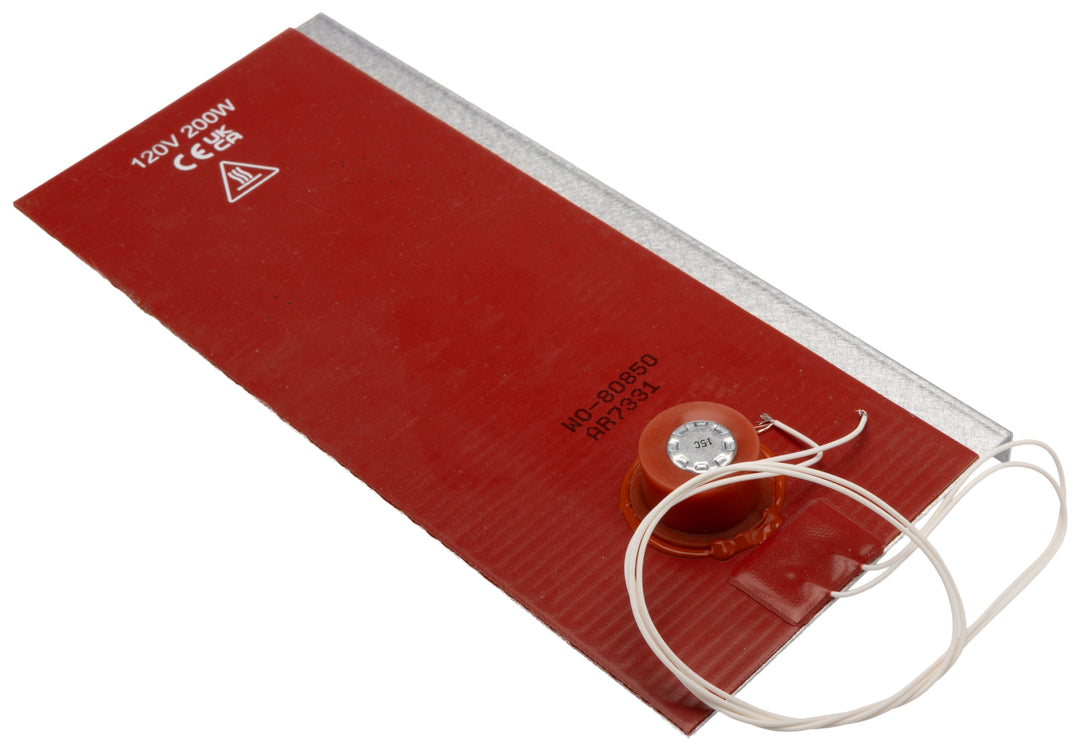 TieDex UK Enclosure Heater, 120V ac, 200W Output 250mm x 100 mm