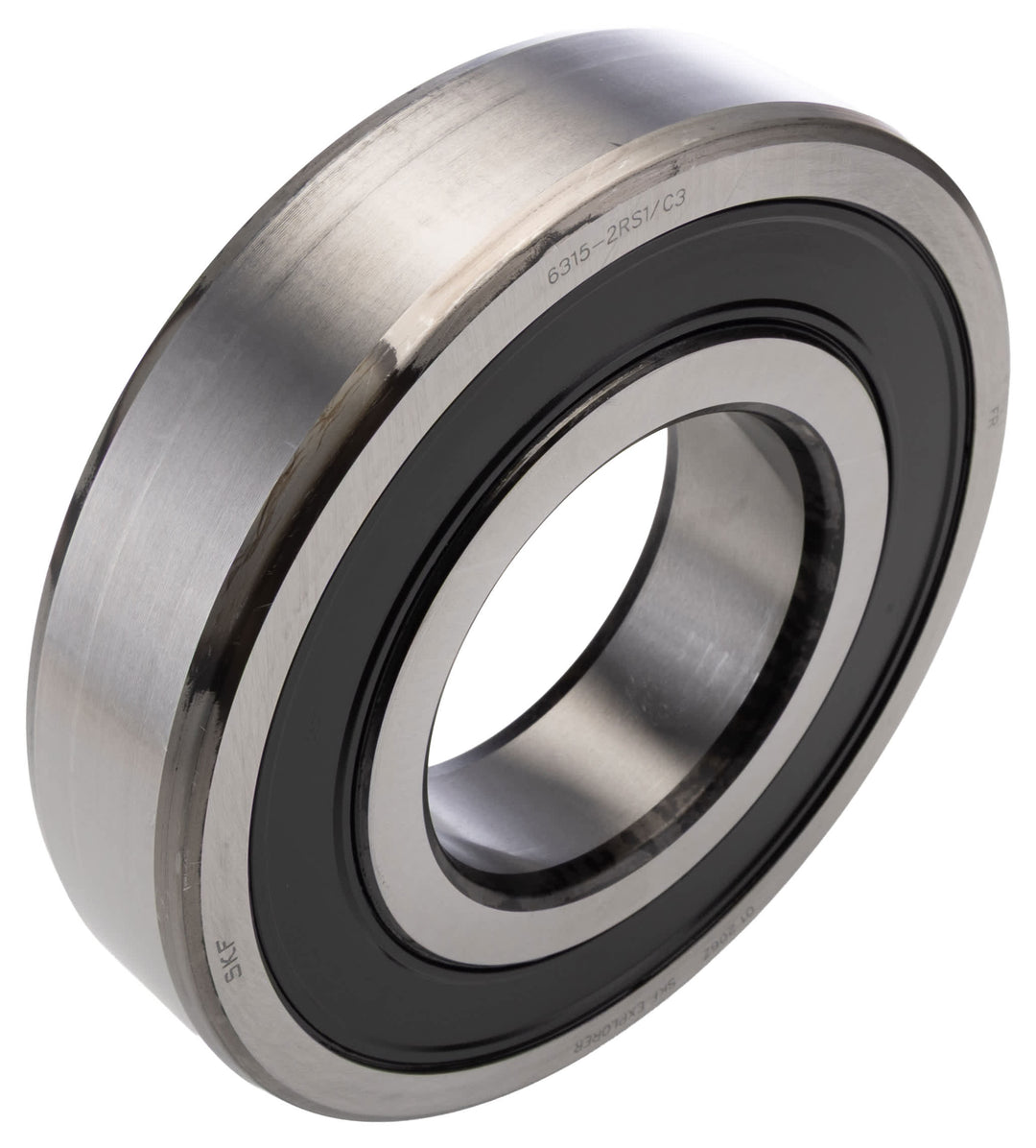 SKF 6315-2RS1/C3 1 Row Ball Bearing - 75 mm ID, 160 mm OD_6315-2RS1/C3