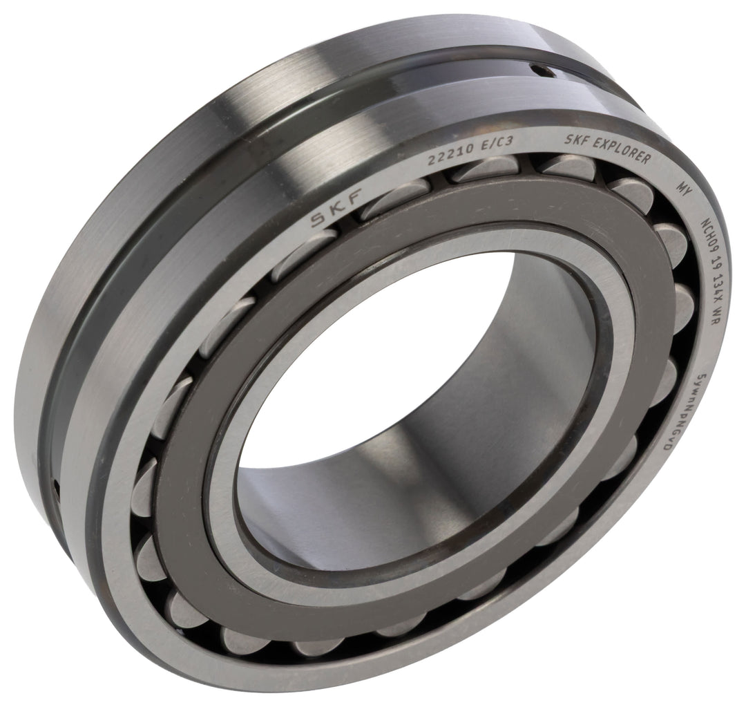 SKF 22210 E/C3 Parallel 50 mm ID Roller Bearing, 90 mm OD_22210 E/C3