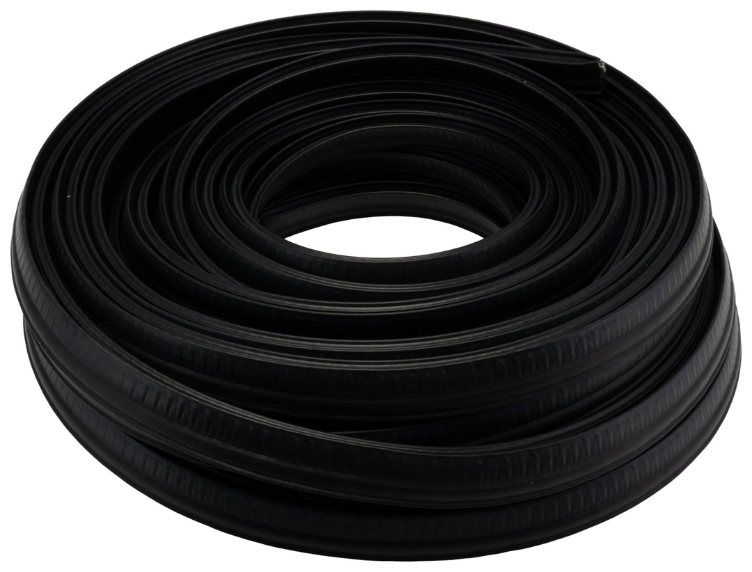 TieDex UK Black Ethylene Propylene Diene Monomer Edging Strip, 20 m