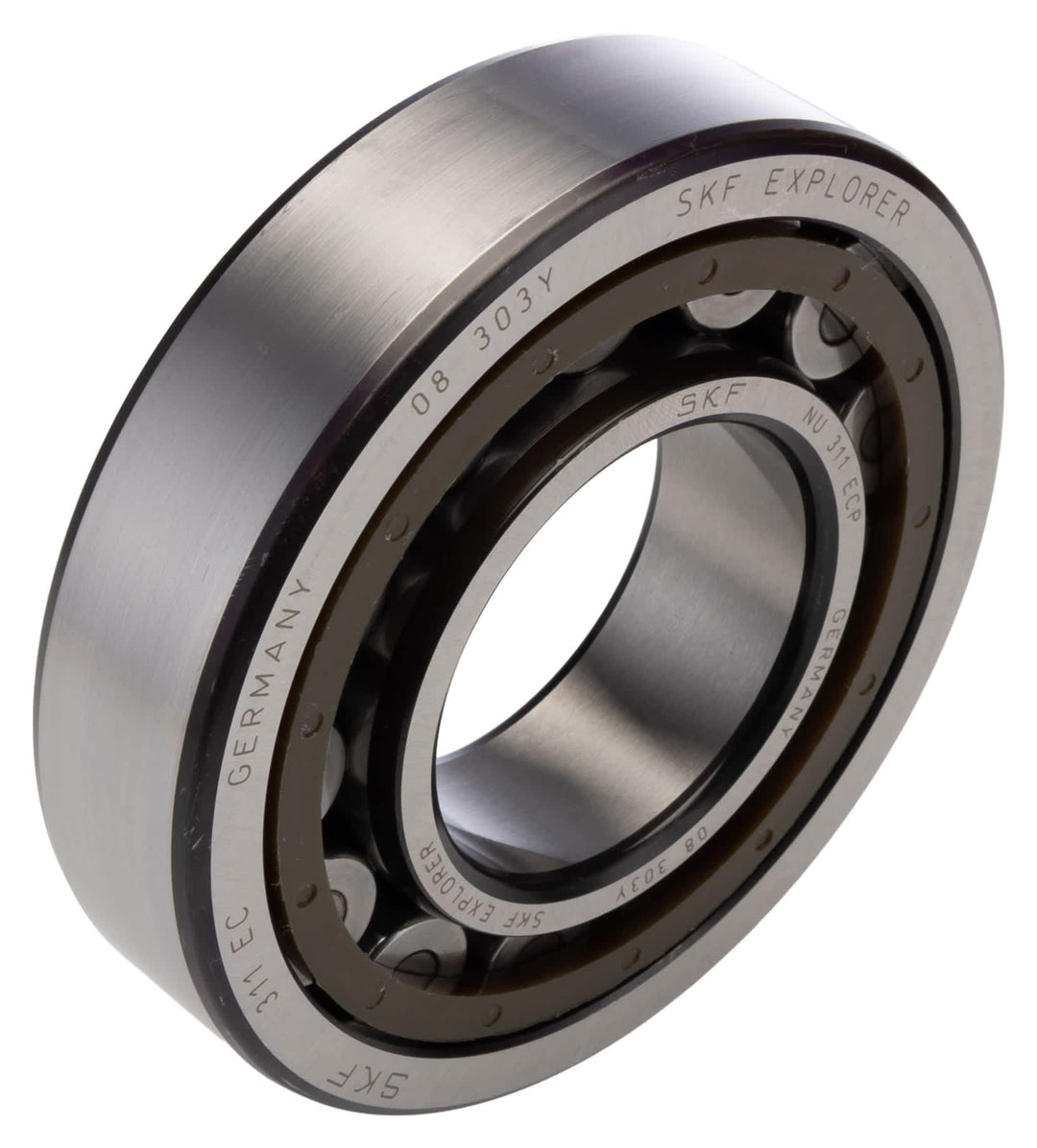 SKF NU 311 ECP 55 mm ID Roller Bearing, 120 mm OD_NU 311 ECP