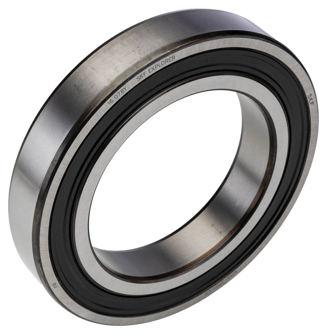 SKF 6016-2RS1/C3 1 Row Ball Bearing - 80 mm ID, 125 mm OD_6016-2RS1/C3