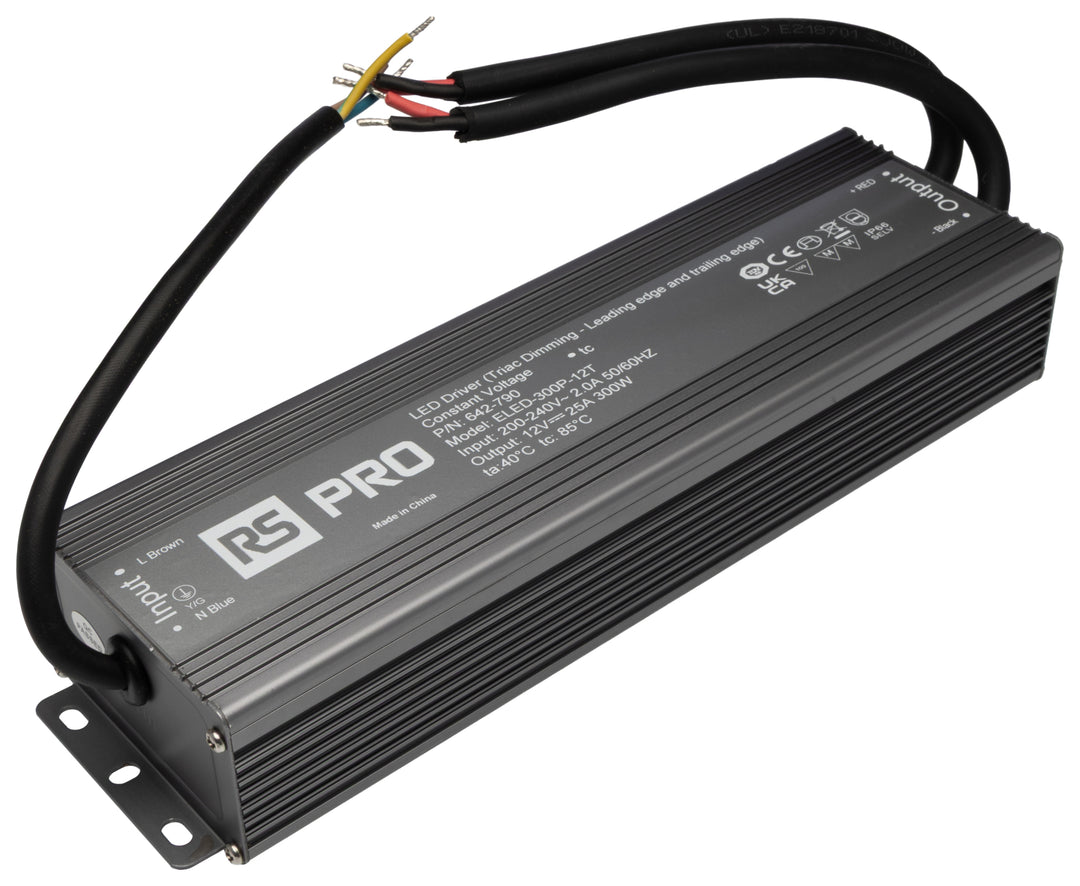 TieDex UK, 12 V Output, 300 W Output Triac