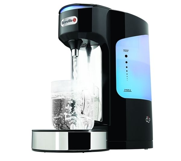 TieDex UK BREVILLE Hot Cup VKJ318 Five-Cup Hot Water Dispenser - Black