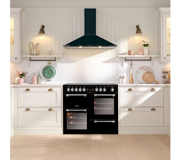 TieDex UK LEISURE Cookmaster CK100C210K Electric Ceramic Range Cooker - Black