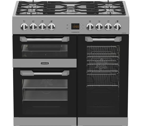 TieDex UK LEISURE Cuisinemaster CS90F530X Dual Fuel Range Cooker - Stainless Steel