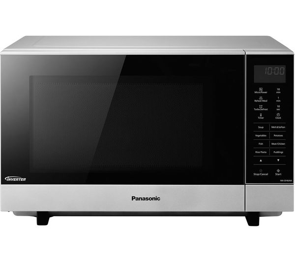 TieDex UK PANASONIC NN-SF464MBPQ Solo Microwave - Silver