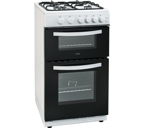 TieDex UK LOGIK LFTG50W16 50 cm Gas Cooker - White