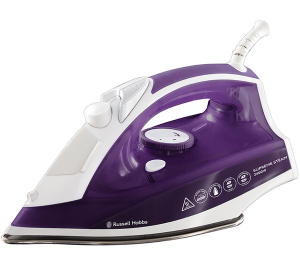 TieDex UK RUSSELL HOBBS Supremesteam 23060 Steam Iron - Purple