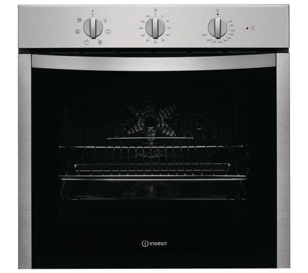 TieDex UK INDESIT Click&Clean DFW 5530 IX Electric Oven - Stainless Steel