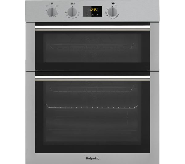 TieDex UK HOTPOINT Class 4 DD4 541 IX Electric Double Oven - Stainless Steel