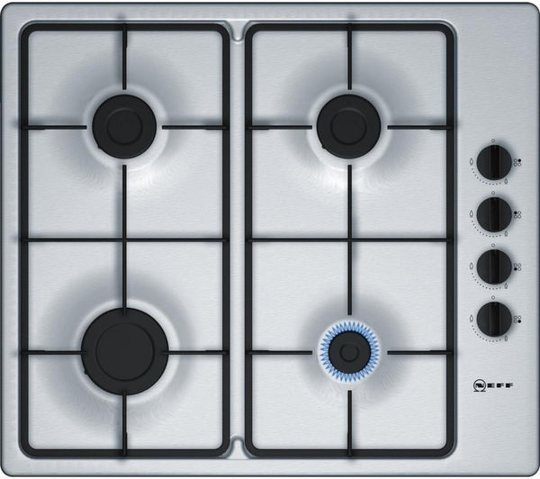 TieDex UK NEFF N30 T26BR46N0 58 cm Gas Hob - Stainless Steel