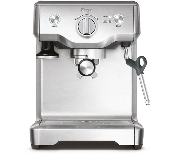 TieDex UK SAGE Duo Temp Pro Coffee Machine - Silver