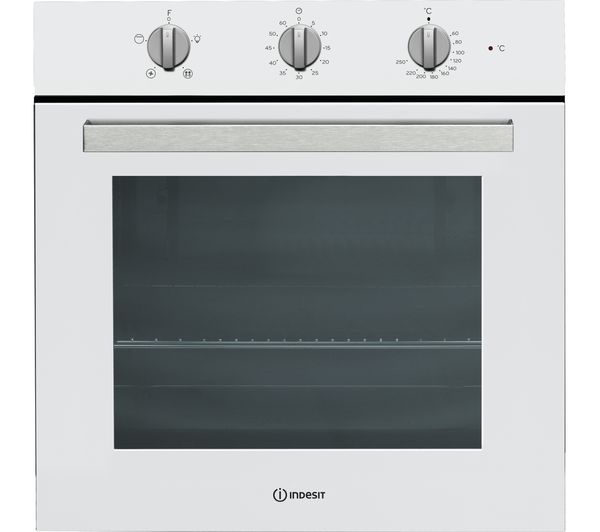 TieDex UK INDESIT Click&Clean IFW 6330 Electric Oven - White