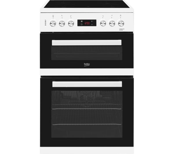 TieDex UK BEKO Pro KDC653W 60 cm Electric Ceramic Cooker - White