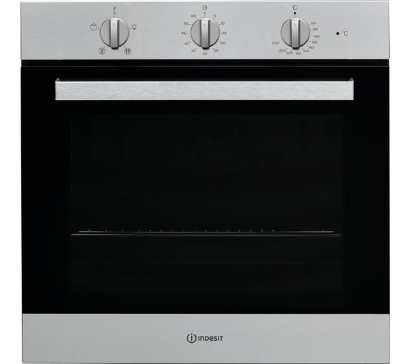 TieDex UK INDESIT Click&Clean IFW 6330 IX Electric Oven - Stainless Steel